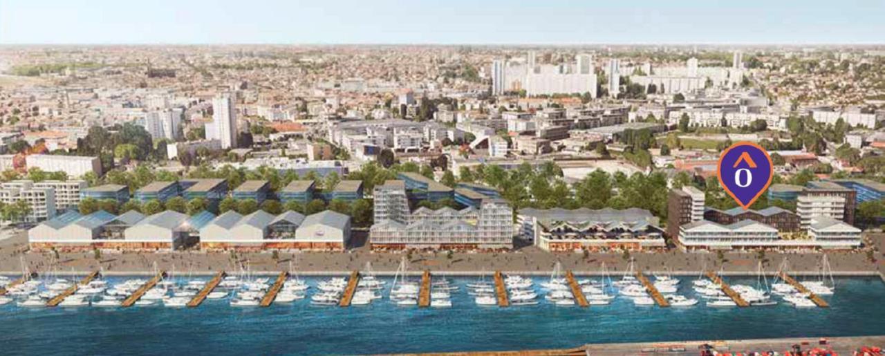Montempo Apparthotel Bordeaux Centre - Bassins A Flot Bagian luar foto