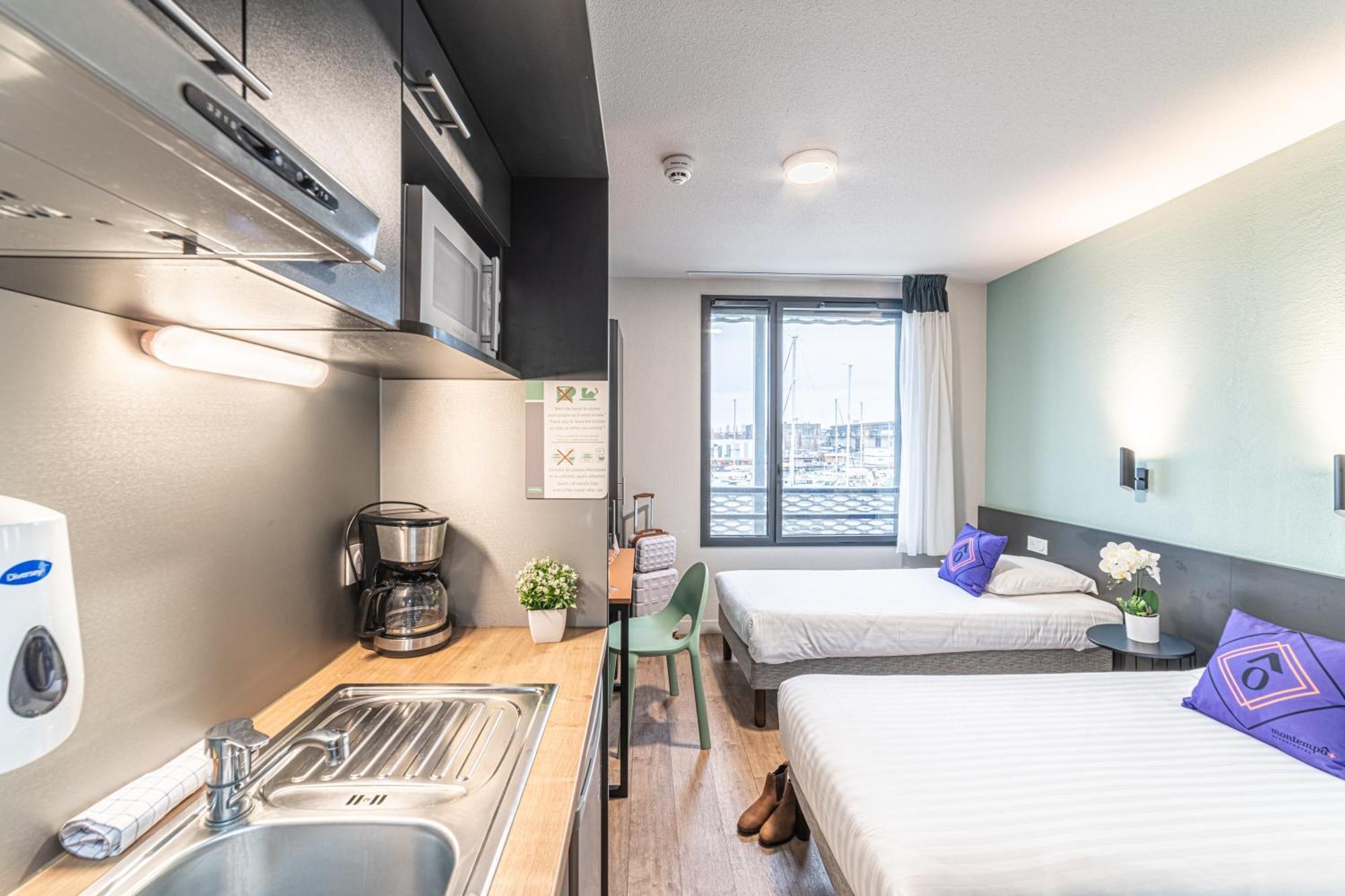 Montempo Apparthotel Bordeaux Centre - Bassins A Flot Bagian luar foto